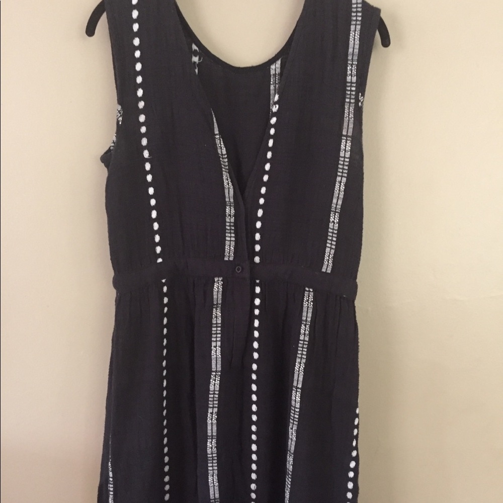 Ace & Jig Black Cord Maxi Dress